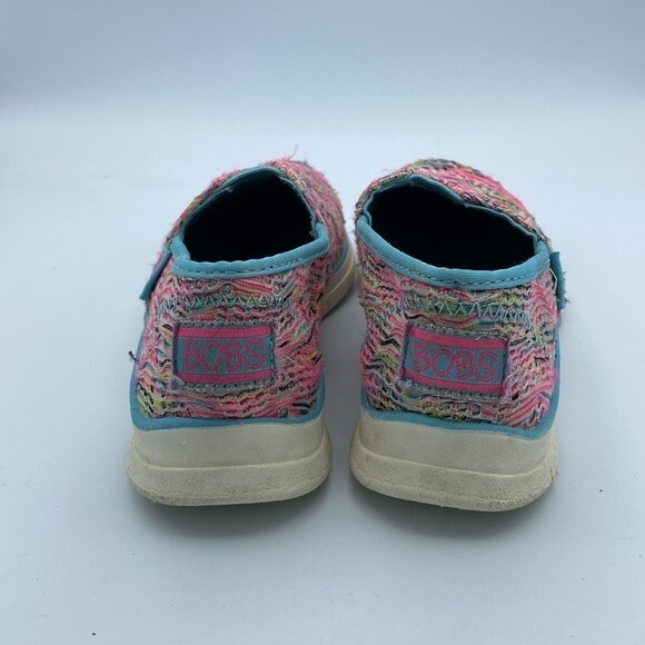 Skechers Girls Slip-on Pureflex 3-Wavy Dreamer Sneaker Size Turquoise Pink 13 - Picture 5 of 8